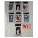 Lot of graded Nolan Ryan baseball cards