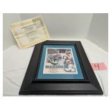 Autographed Framed Print of Dan Marino
