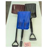 Platic Shovels