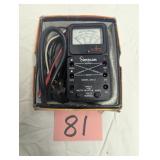 Simpson Volt & Amp Meter
