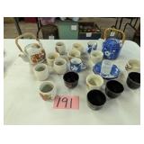 Asian Tea Pots and Cups