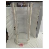 Locking Clear Plastic Show Case