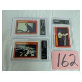 Graded 1979 Topps James Bond Moonraker Stickers
