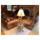 Real Antler Lamps Sept 19 St.Louis Auctions Woodruff WI