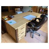 Hickory Desk Sept 19 St.Louis Auctions Woodruff WI