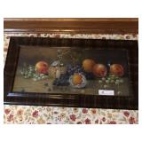 Print of Still Life Fruit in OGee Frame