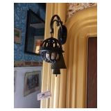Vintage Iron String Holder with Brass Bell