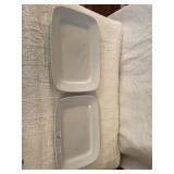 2 Ironstone Rectangular Platters
