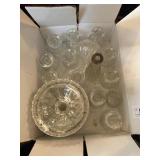 Clear Glass Lamp Parts