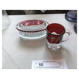 2 Salunga Pennsylvania Ruby Flashed Collectibles