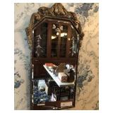 Gilt Framed Ornate Mirror