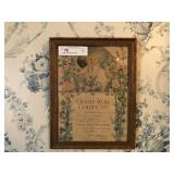 Vintage Cradle Roll Certificate