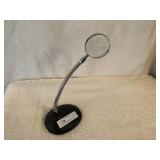 Vintage Adjustable Magnifying Glass on Weighted e
