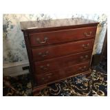 4 Drawer mahogany Bachelor