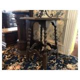 Mahogany Octagon Shaped Table