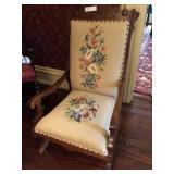 Vintage Victorian Platform Rocker