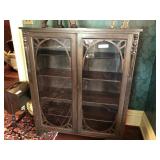 Mahogany Vintage 2 Door Bookcase