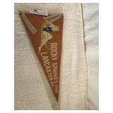 Vintage Rocky Springs Park Lancaster PA Felt Penna