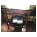 Ornate Walnut Parlor Table