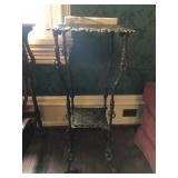 Ornate Brass Plant Stand