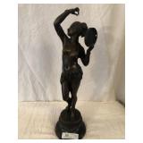 Semi-Nude Bronze Woman