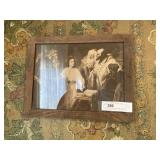 Print of Young Lad and Older Gentleman