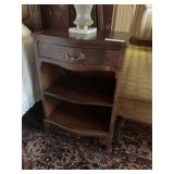 Mahogany 1 Drawer Night Stand