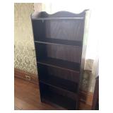 Open Wooden Bookshelf