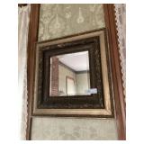 Beveled Edge Mirror in Ornate Frame