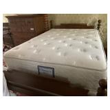 Double Bed Box Spring and Mattress
