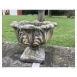 Ornate Concrete Planter