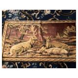 Vintage Tapestry with Deer