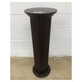Reeded Column Form Plant Stand