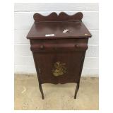Mahogany Music Cabinet