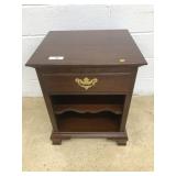 Mahogany One Drawer Nightstand