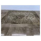 Room Sized Floral Wool Rug