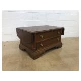 Broyhill 2-Drawer Drop Leaf Coffee Table
