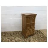 Oak Jewelry Armoire