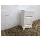 White Painted Nightstand