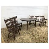 Modern Pine 7 Pc. Dinette Set