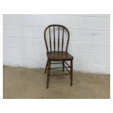 Wooden PLank Seat Side Chair