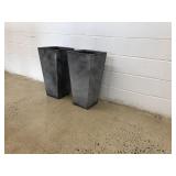 (2) Modern Planters