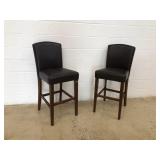 (2) Bar Stools w/ Backs