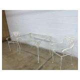 3 Pc. Metal Patio Set