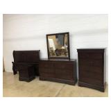 4 Pc. Modern Bedroom Suite