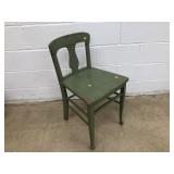 Green Painted Vanity Chair