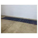 Roll of Multicolored Rag Carpet