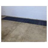 Roll of Multicolored Rag Carpet