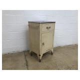 Vintage Stainless Steel Doctors Cabinet