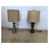 (2) Table Lamps